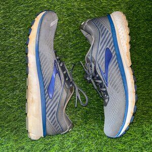 Brooks Shoes Mens 10.5 Ghost 12 Blue Grey Running Casual Walking